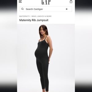 Gap maternity jumpsuit